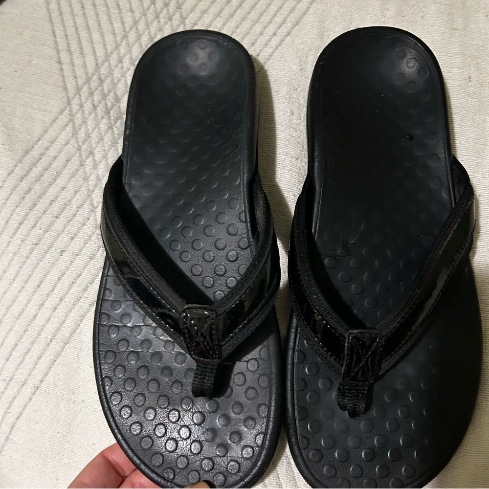 Vionic Tide II Sandals sz 8 black